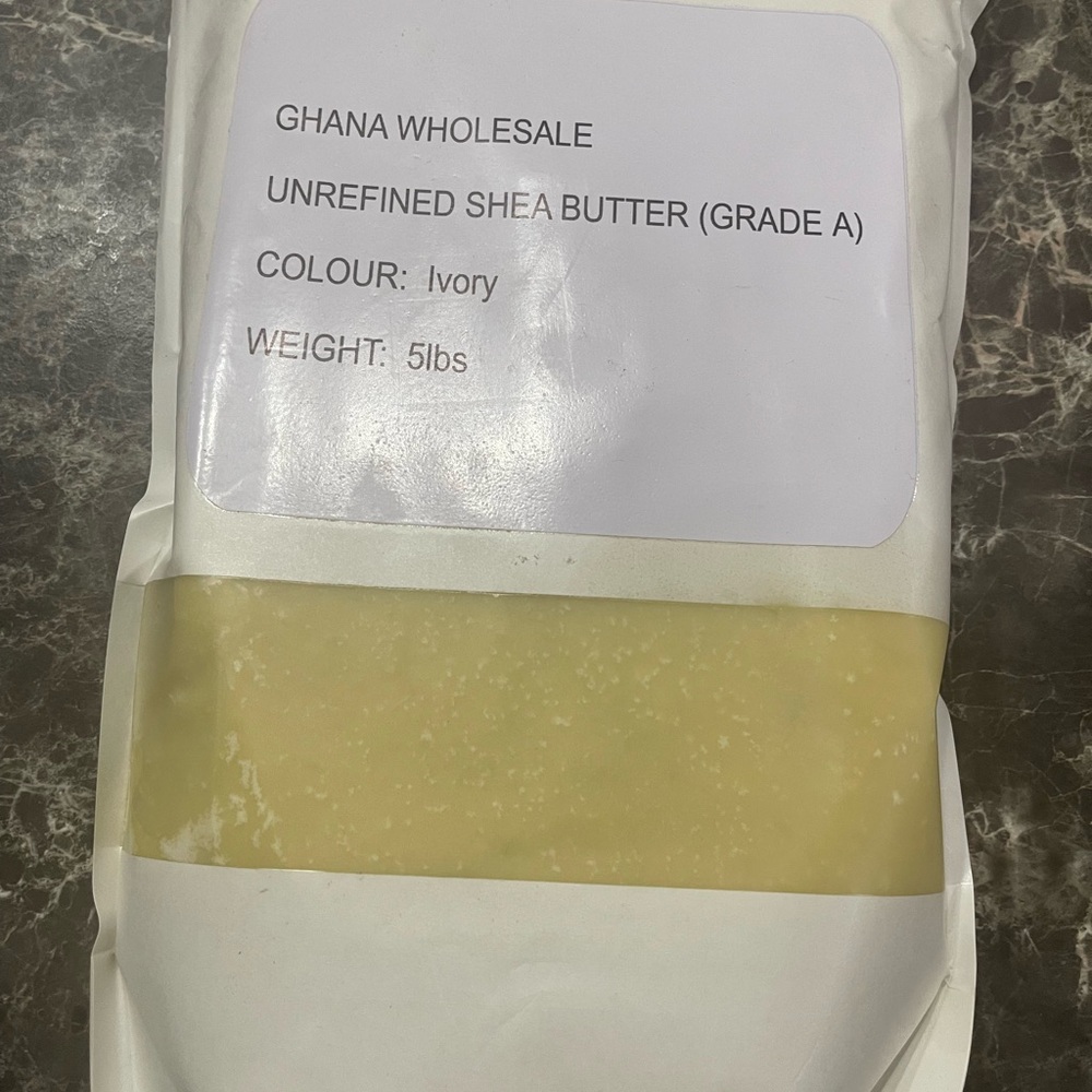 Ghana Wholesale Unrefined Shea Butter - Ivory